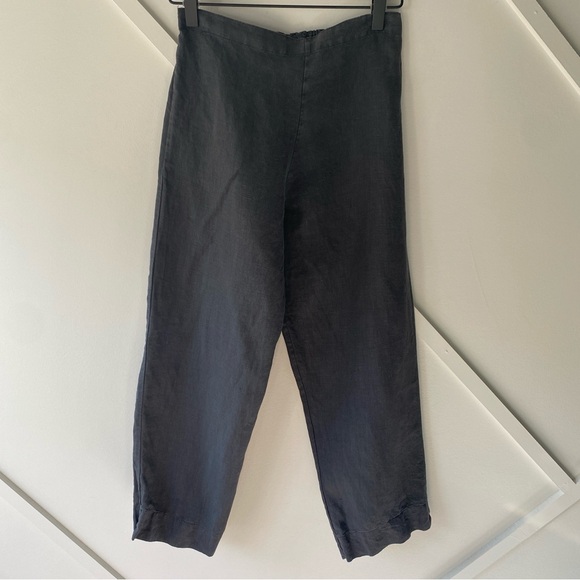 Bryn Walker Crop Wide Leg Linen Pants - XS - Picture 3 of 14